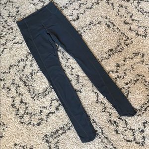 Grey/blue Athleta legging - full length (tall)